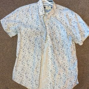 Bohemian style short sleeve shirt